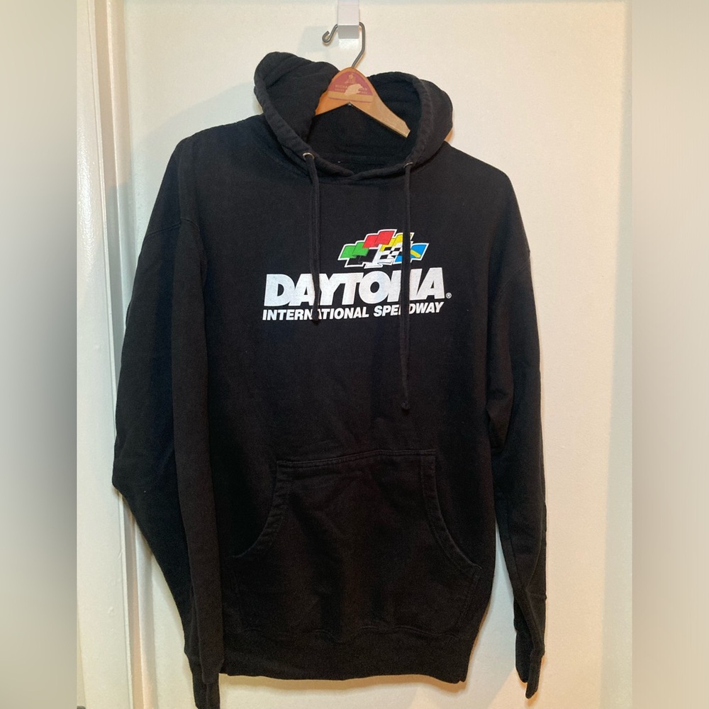 Black Daytona International Speedway Hoodie